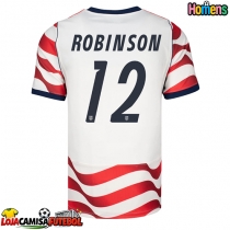 Camisa de Futebol Estados Unidos Miles Robinson #12 Equipamento Principal Mundo 2026 Manga Curta